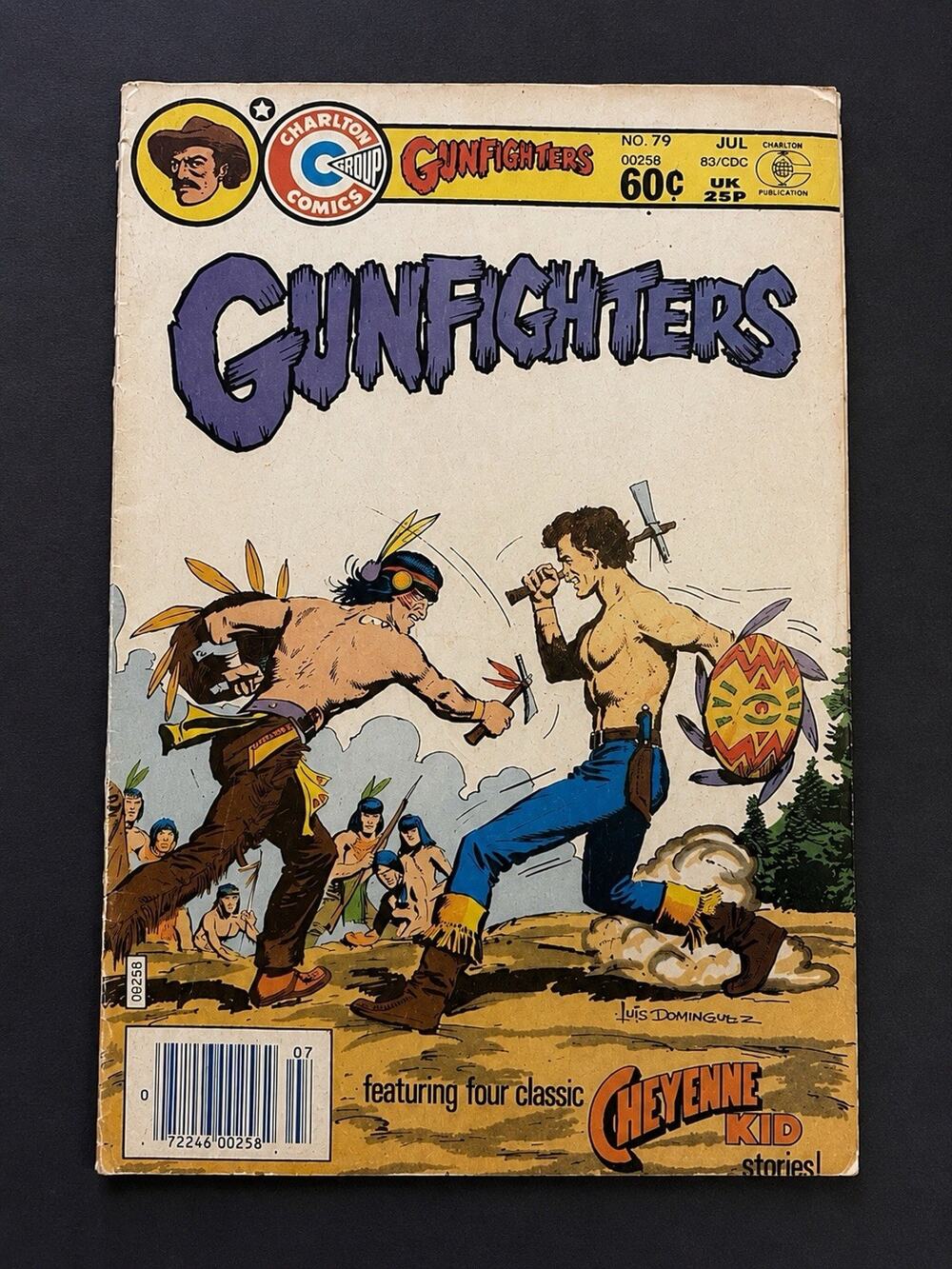 Gunfighters #79 Charlton 1983 Bronze Age Western Comic Cheyenne Kid Raw Stand